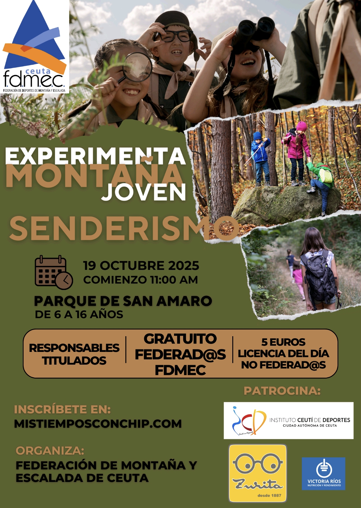 II EXPERIMENTA MONTAÑA JÓVEN SENDERISMO