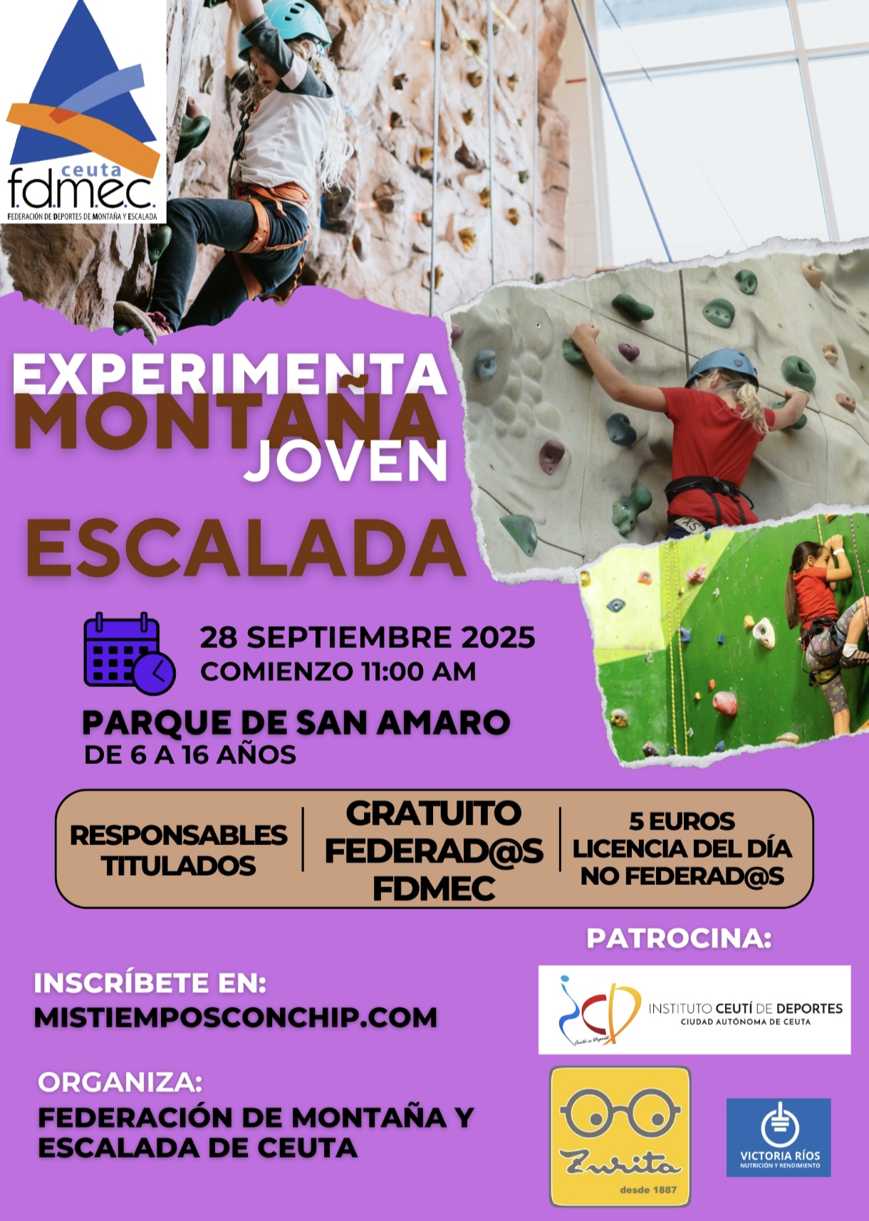 II EXPERIMENTA MONTAÑA JÓVEN ESCALADQA