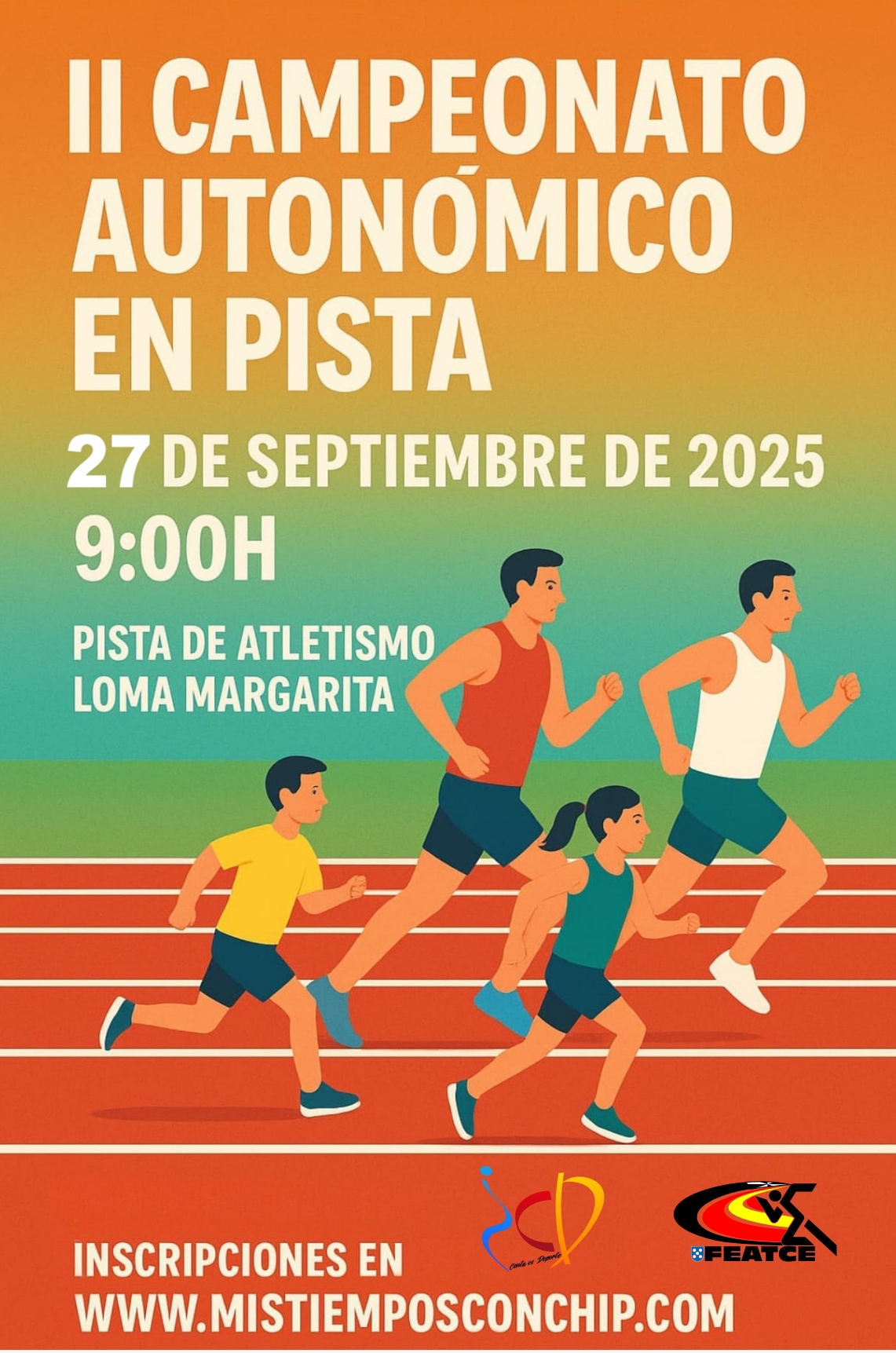 II CAMPEONATO AUTONÓMICO EN PISTA