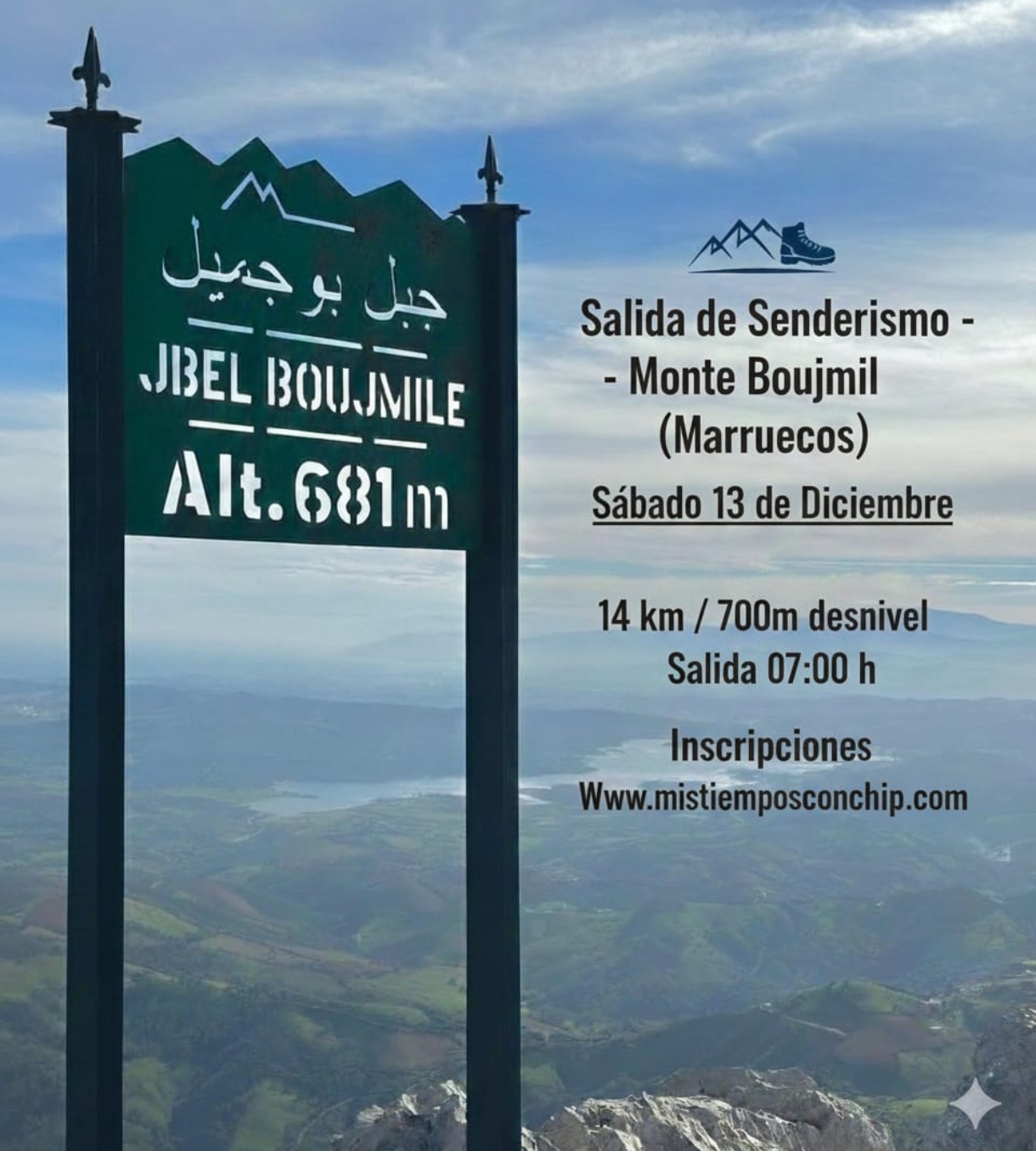 SALIDA A BOUJMIL CON EL CDE LOS FUERTES